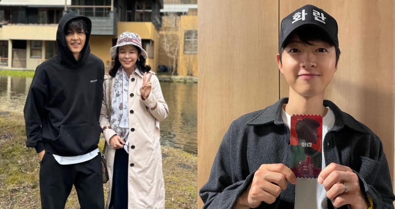 有台灣女作家在日本巧遇宋仲基，對方一開口就詢問台灣地震狀況。（圖：臉書）