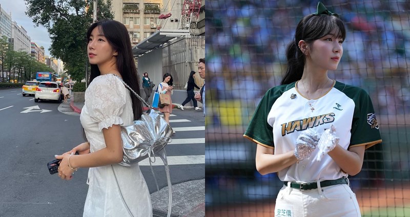 韓籍啦啦隊女神安芝儇是台鋼「Wing Stars」的成員。（圖：IG）
