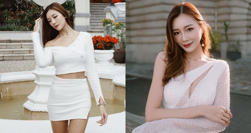 香港女星梁允瑜分享美照,結果被發現似乎有修圖。(圖:IG)