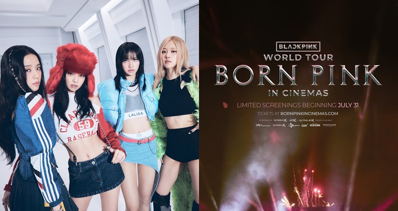 BLACKPINK《BORN PINK》演唱會即將有電影版。（圖：X）