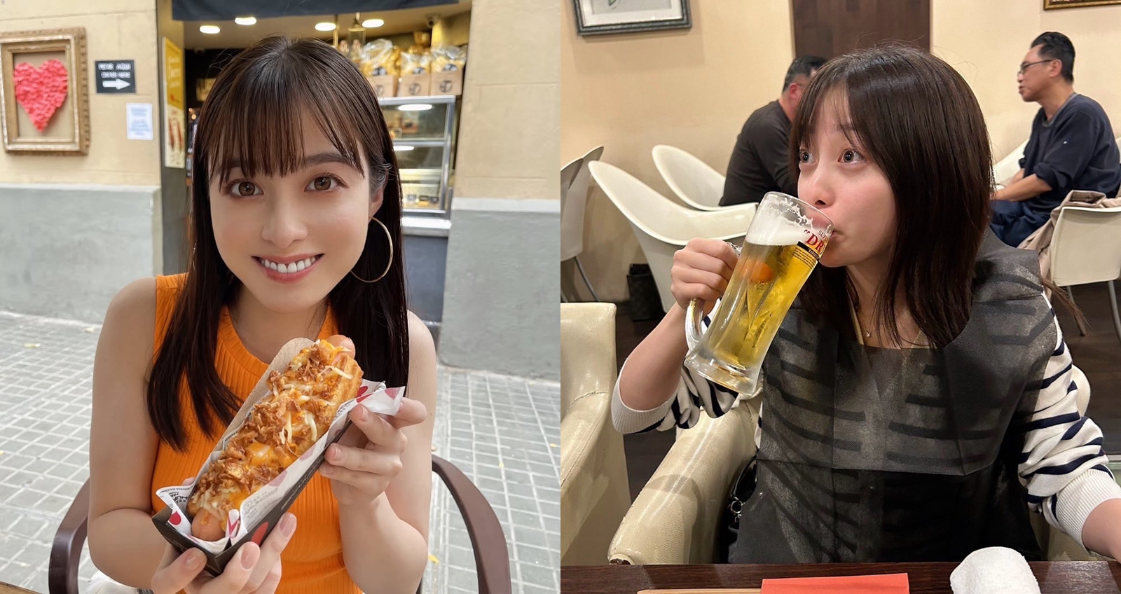 橋本環奈與名導福田雄一以及其兒子福田響志外出聚餐，被網友批評太自私。（圖：IG）