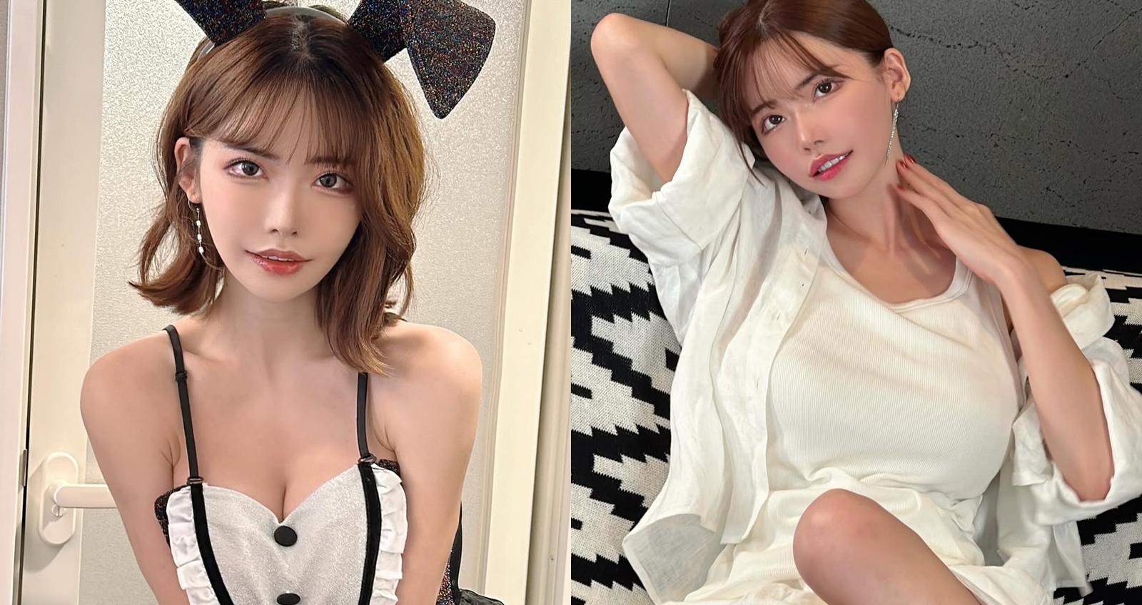 日本人氣AV女優深田詠美傳出在片商間名聲大跌。(圖:IG)