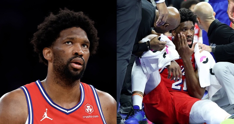 費城 76 人對陣印第安納溜馬的比賽中，當家中鋒 Joel Embiid 在第二節末段受到一次面部重擊，引發外界對其健康狀況的擔憂。在一次爭搶籃板的過程中，溜馬球員 Bennedict Mathurin 試圖干擾 Embiid 搶籃板，卻不慎擊中了他的面部，導致他遭遇「鼻竇骨折」，將在本周末進行進一步評估。