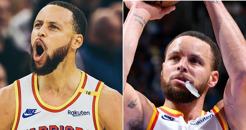 StephenCurry在對上奧蘭多魔術的比賽中，全場轟下56分，投進12記三分球。