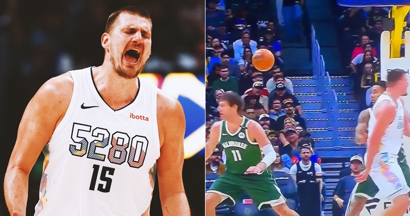 NBA 例行賽今日（27日）上演強強對決，由密爾瓦基公鹿作客挑戰丹佛金塊。金塊當家球星 Nikola Jokic 因腳踝傷勢缺陣五場後正式回歸，他不僅繳出39分 10籃板 10助攻的三雙數據，還在比賽中送出一記不可思議的不看人背後傳球，驚豔全場，最終率隊以 127：117 擊敗公鹿。