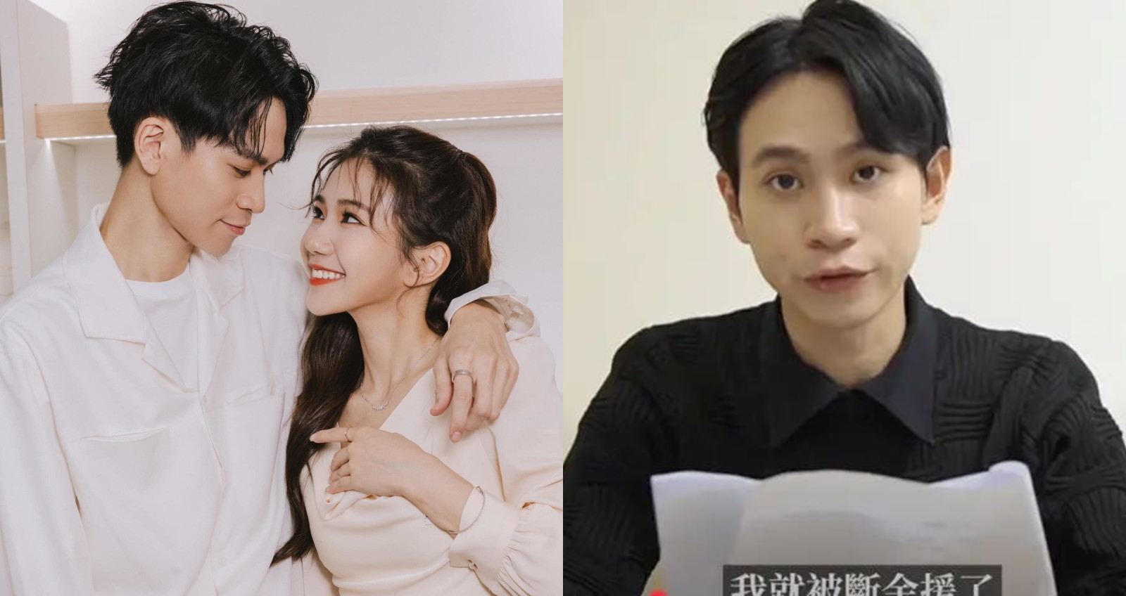 Andy與前女友家寧開戰，也讓他的YT頻道一天多就破百萬。（圖：IG）