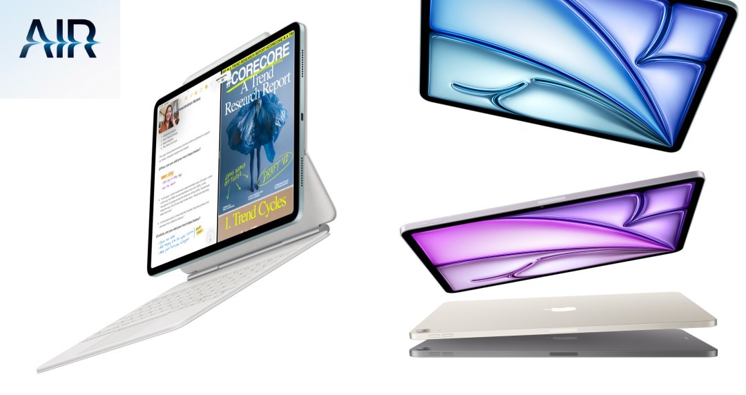 iPhone 16e後，2025新iPad Air突襲發表！搭載M3晶片、為Apple Intelligence所打造
