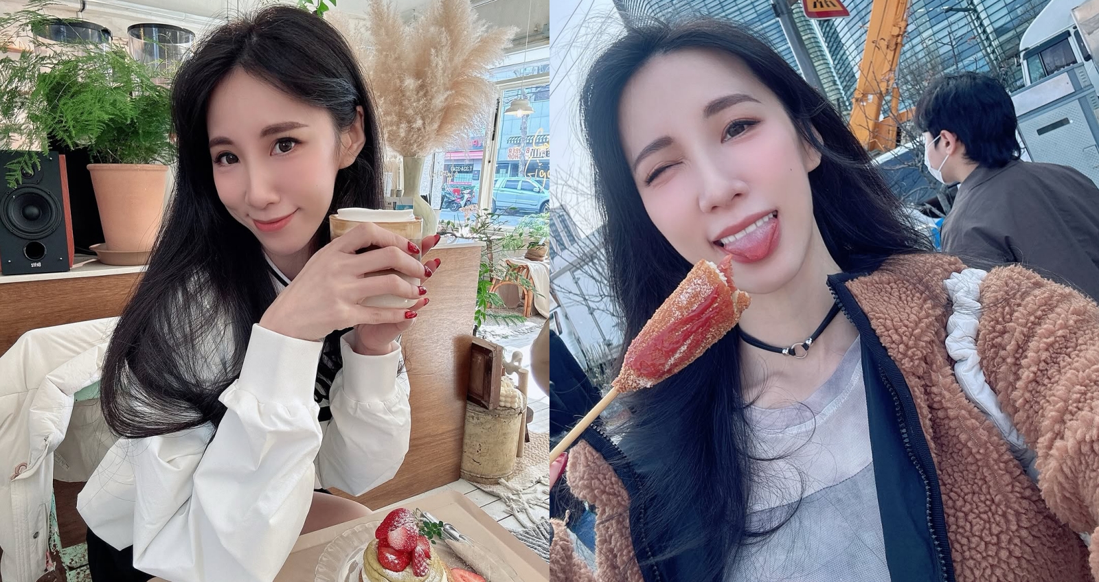 瑤瑤分享光化門抗議現場的經歷，遭韓網砲轟。（圖：IG）