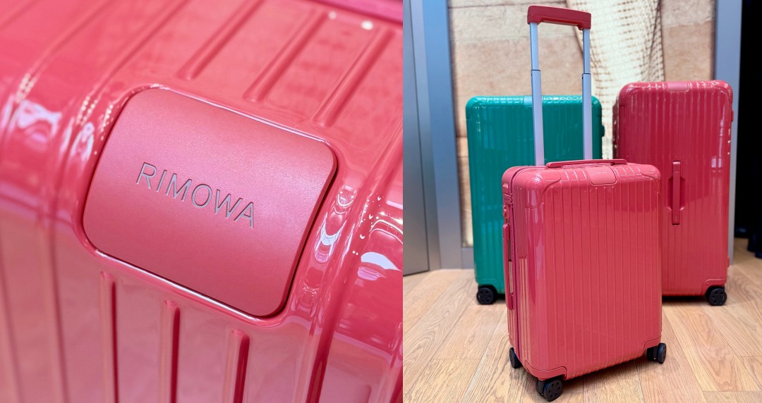 2025 春夏 RIMOWA 限量新色登台！「仙踪綠、石榴紅」Essential 系列行李箱、旅行配件一次到位