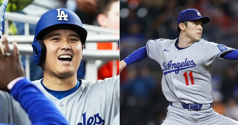 美國時間5日，道奇以 7：4 擊敗馬林魚，日本球星大谷翔平在比賽中揮出本季第9轟並完成第 10 次盜壘，賽後更在場上幽默地對佐佐木朗希開起玩笑，展現兩位日本球員在大聯盟的好交情。