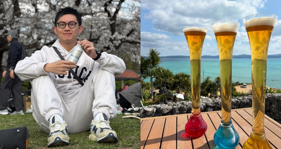 YTR 視網膜沖繩旅遊打卡照太莊嚴...網友笑稱「只想鞠躬」視網膜妙回:牌位本人答禮