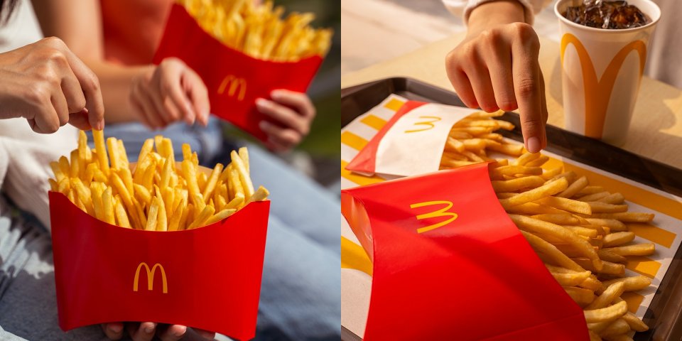 薯條控狂敲碗！麥當勞「XXL 薯條套餐」半買半相送超佛售價引熱議
