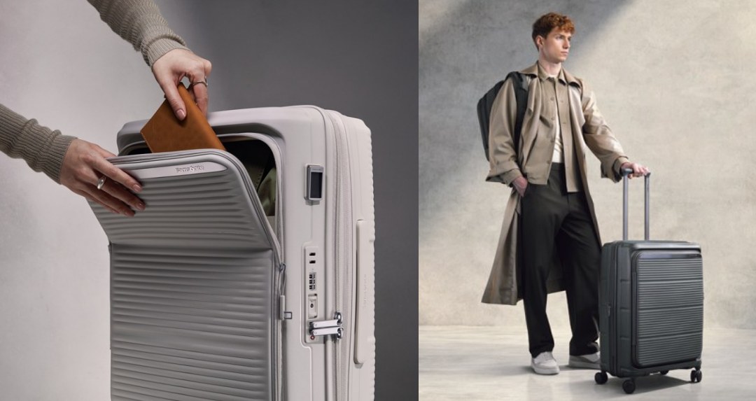 Samsonite Paralux™ 行李箱也要很型!4 大亮點進化「雙開口+大容量+細節滿點」