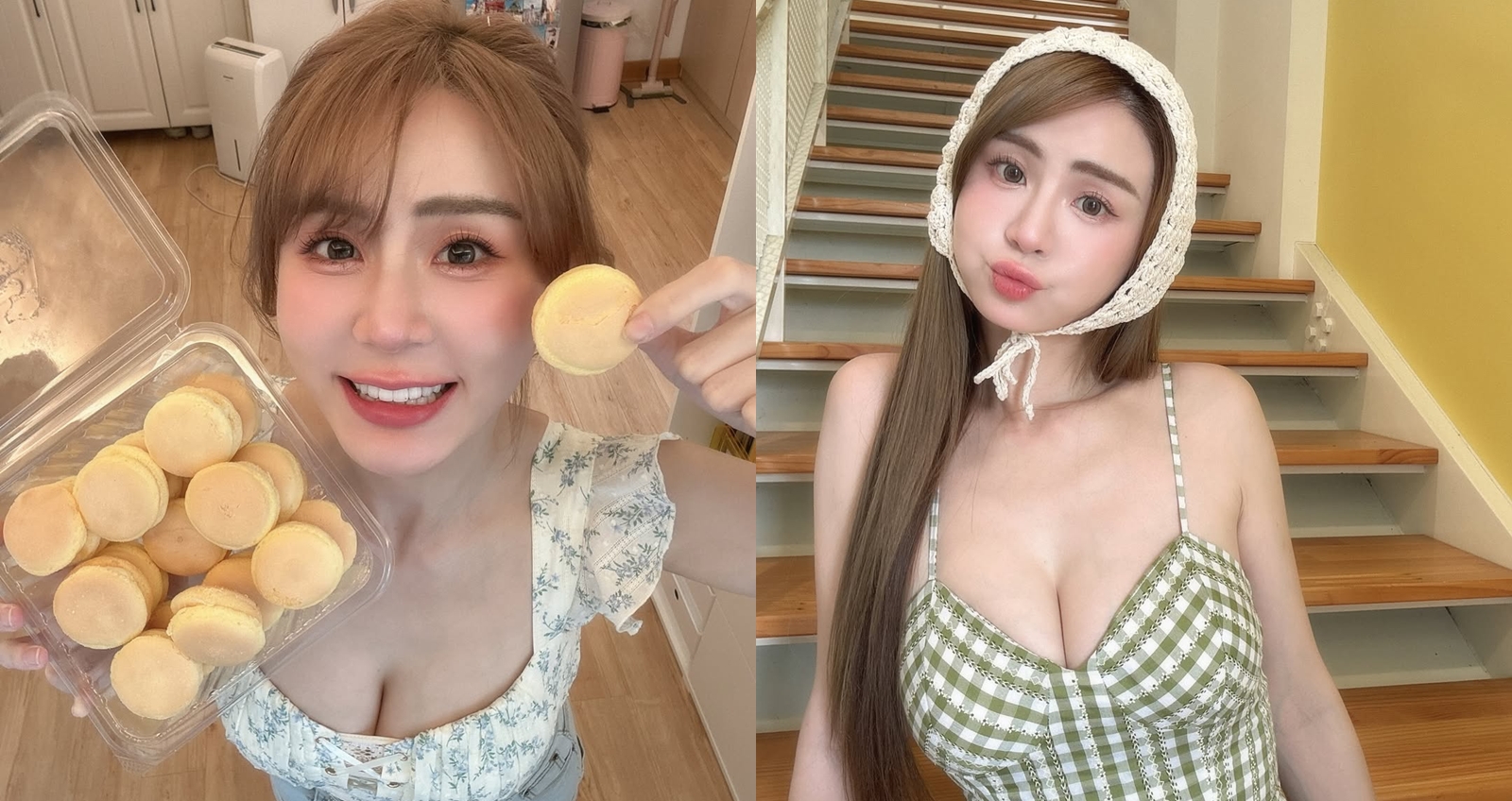 啦啦隊女神短今挑戰滑水，還大秀好身材。（圖：IG）