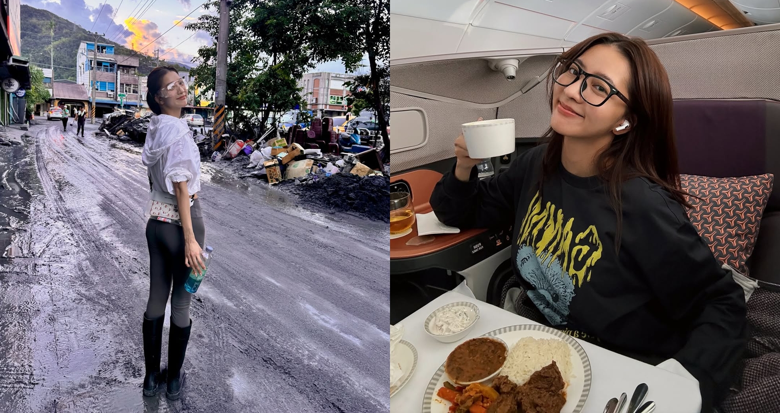 網紅妍安最近前進花蓮當鏟子超人,被網友批評超乾淨。(圖:IG)