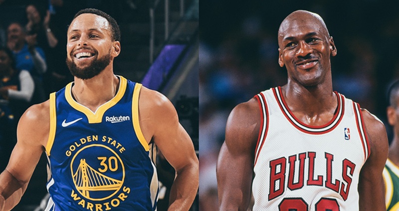 勇士球星 Stephen Curry 本場拿下生涯第44場「30歲後單場40+得分」，正式追平籃球之神 Michael Jordan，並列NBA史上最多。