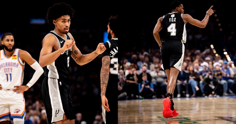 NBA 聖誕大戰上演西區焦點對決，聖安東尼奧馬刺再度展現強勢統治力，在客場以117：102 擊敗奧克拉荷馬雷霆，完成不到兩週內對衛冕軍的「三殺」，也讓這組對戰正式升溫為西區最具話題性的對立組合之一。
