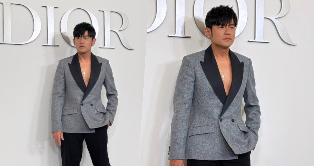 周杰倫「中空裝」炸裂 DIOR 盛典！親曝新專輯「明年三四月」問世，粉絲嗨翻！