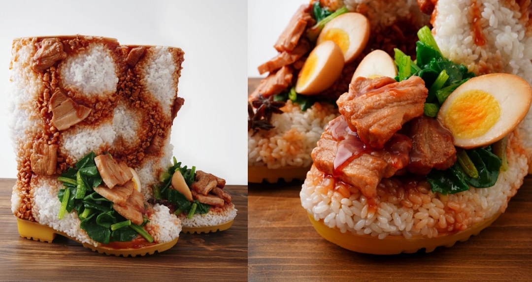 「滷肉飯靴子」神還原　網友：比 AI 還強！