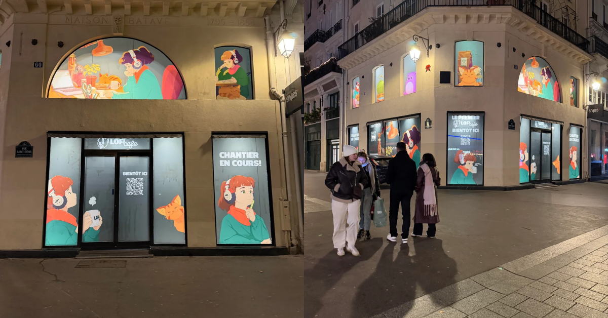 Lofi Girl 開店了！官方開設的咖啡廳讓你在現實中與她見面