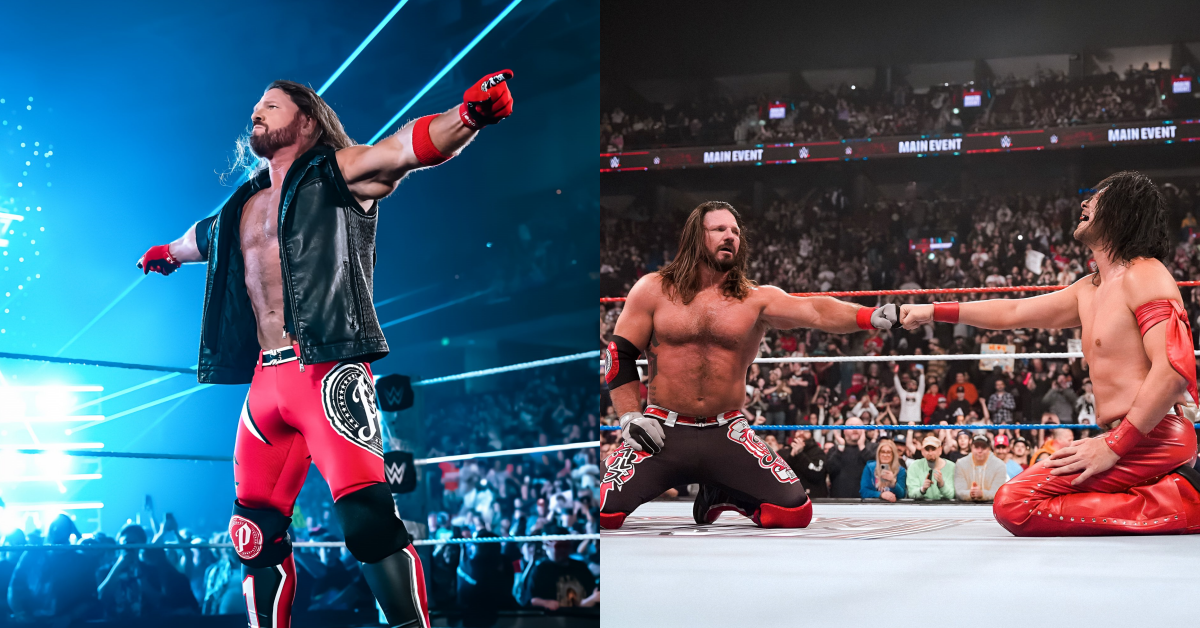 WWE 中邑真輔限動透露 AJ Styles 將於《皇家大戰》正式退役