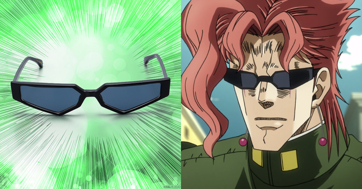戴上它使出綠色法皇！萬代推出 JoJo 花京院太陽眼鏡