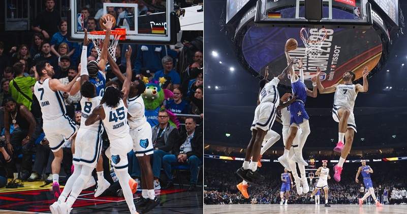 奧蘭多魔術隊（Orlando Magic）新星 Anthony Black 在德國柏林賽場上完成的「一扣四」壯舉，正式成為本賽季全球籃壇最火熱的話題。根據 NBA 官方最新數據，這記快攻隔扣四名防守球員的瞬間，已成為本季 NBA 全社交平台播放量最高的高光鏡頭，目前累計播放量已達 8500 萬次，且數據仍持續飆升中。