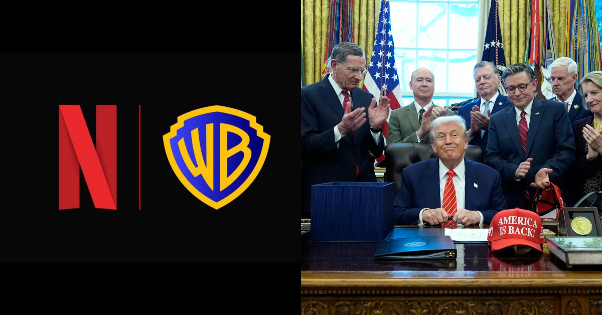 Netflix、派拉蒙、華納三角戀吵個沒完！川普表示：我絕對不會插手