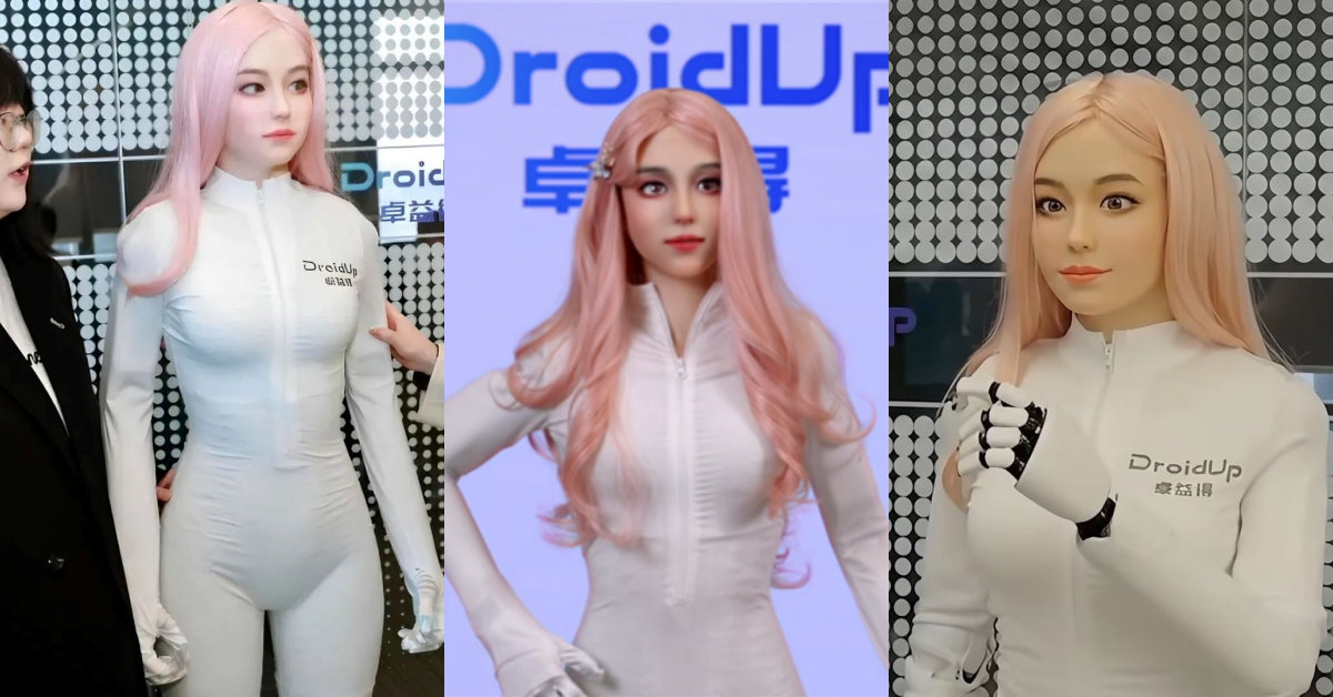 克服恐怖谷?中國公司推出全仿生美女機器人,具備人體 36 度 C 體溫與擬真皮膚觸感!