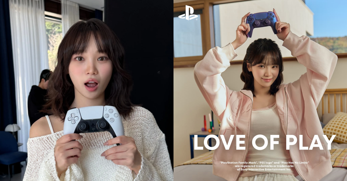 LE SSERAFIM 金采源代言 PlayStation 新春檔期，PS5 主機最高折 3,200 元！