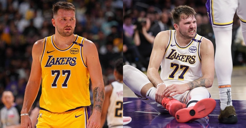 洛杉磯湖人在主場迎戰費城 76 人的比賽中遭遇重創。當家球星 Luka Doncic 在第二節即將結束前疑似左腿筋受傷，隨即跛行返回更衣室。儘管湖人最終在末節完成逆轉贏球，但這名全明星控衛的傷情已引發外界高度關注。