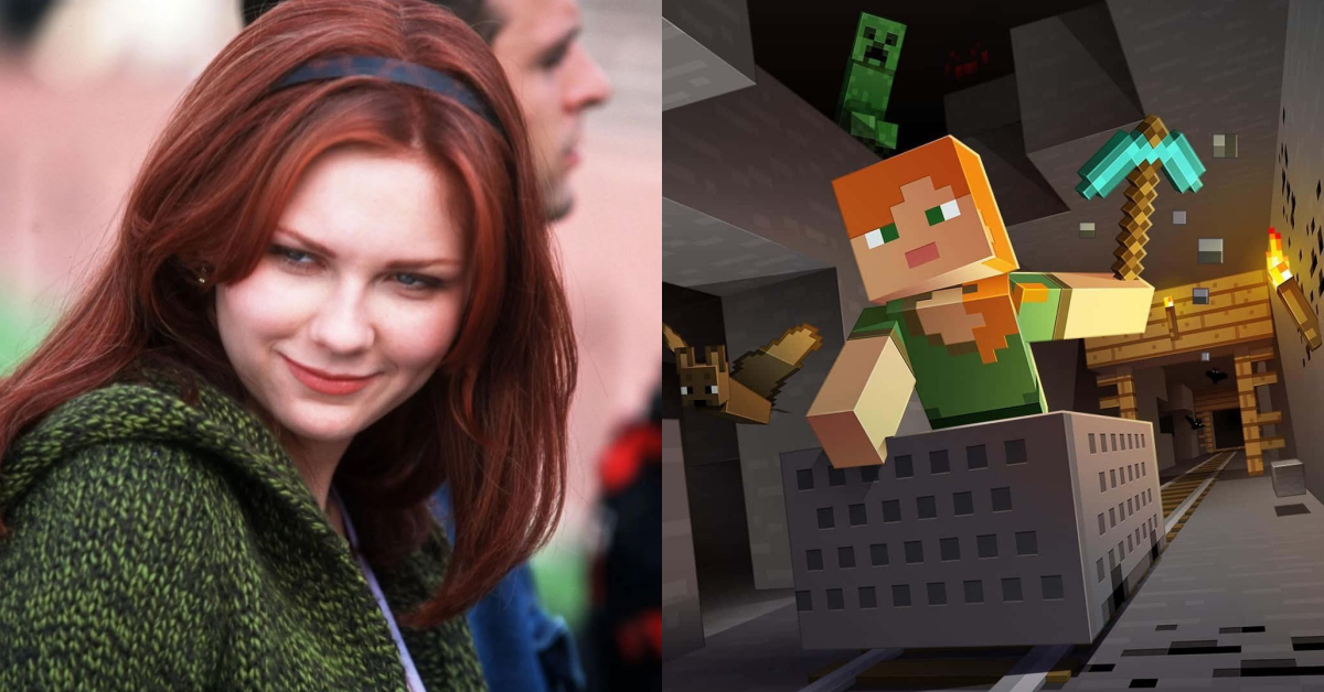 初代《蜘蛛人》MJ 克絲汀鄧斯特確認演出《Minecraft》續集「愛莉克絲」