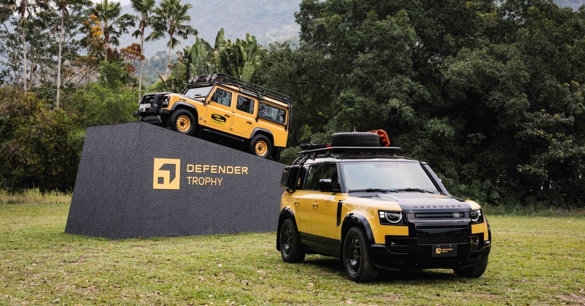Land Rover 正式發表全新 26 年式 Defender Trophy Edition 限定版，更同步宣告 Defender Trophy 全球探險挑戰賽首度引進台灣，本週末將於南台灣展開選拔，優勝者將代表台灣遠征非洲參與全球決賽，展現 Defender 深厚的越野探險基因。