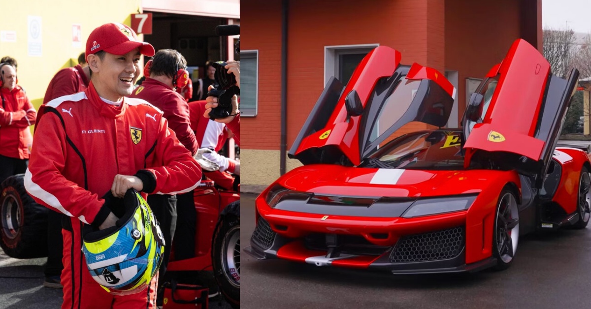林志穎喜迎「新馬王」Ferrari F80！全台第一、身價上看 2 億｜名人座駕