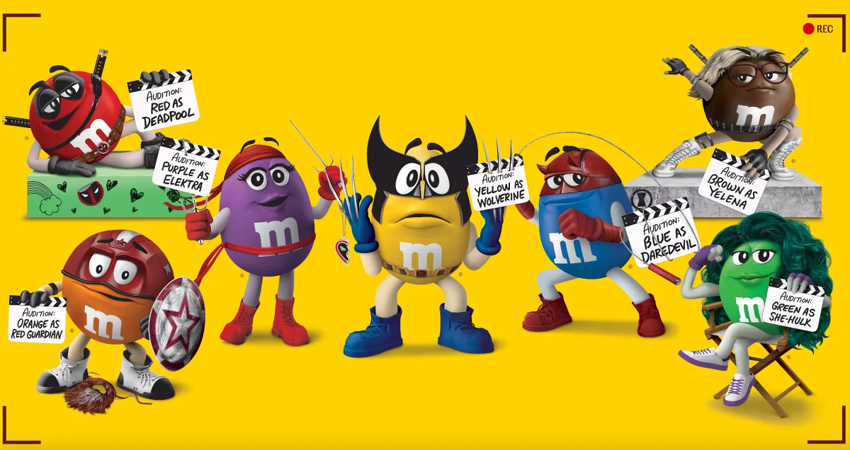 漫威宇宙 x M&M’S 聯名開箱！英雄版 M 豆包裝＋限量大獎一次看