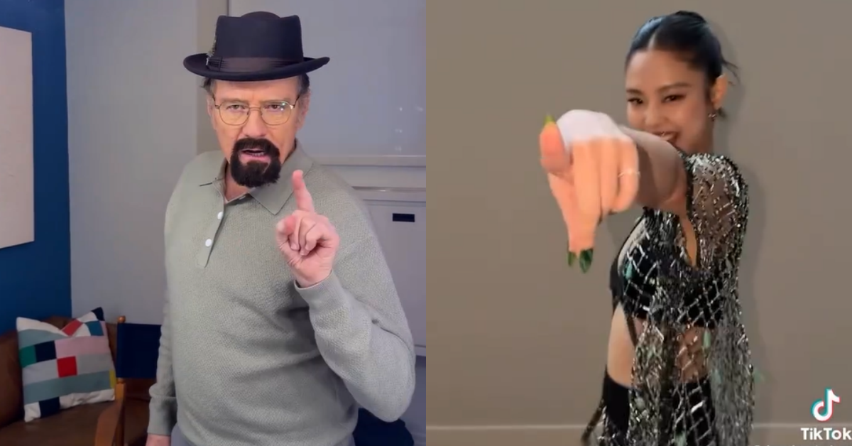 這不是 AI！《絕命毒師》老白 Bryan Cranston 親自拍攝 BLACKPINK Jennie 吸血鬼德古拉台步挑戰