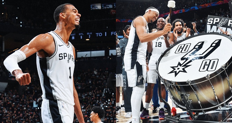 NBA季後賽首輪戰況升溫，聖安東尼奧馬刺今日在主場以114：95擊敗波特蘭拓荒者，以系列賽4：1的總比分強勢晉級西部半決賽，這也是馬刺自2017年以來首次贏得季後賽系列賽。而在東部，費城76人靠著當家球星 Joel Embiid 復出後的統治級表現，以113：97擊敗波士頓塞爾提克，成功將戰局延長至G6。