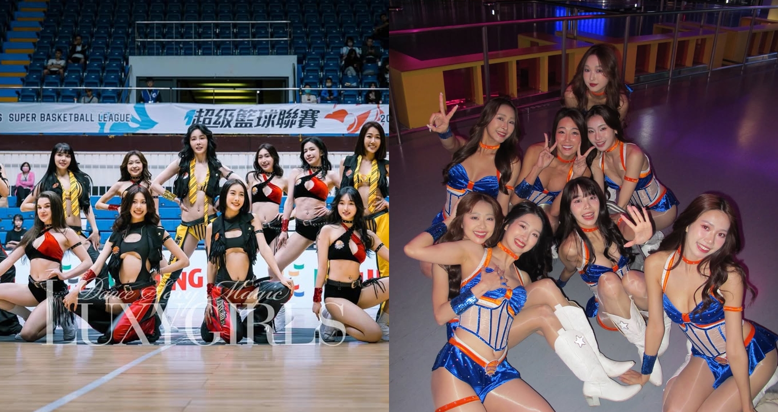 LuxyGirls在SBL表演影片瘋傳。(圖:IG)