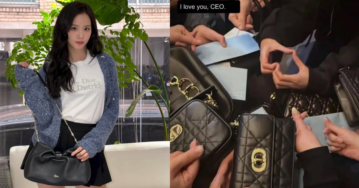 Jisoo 金老闆太狂！豪送員工 10 萬 DIOR 名牌包網暴動：還缺人嗎？