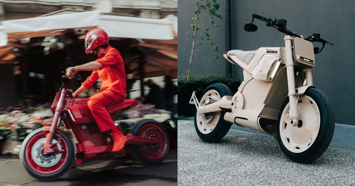 時髦度藤原浩也認證！DAB Motors x BRABUS 聯名電單車全球限量 40 台　AKIRA 紅、沙漠色帥到掉渣