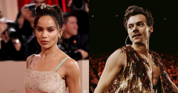 Harry Styles 傳秘戀貓女 Zoë Kravitz