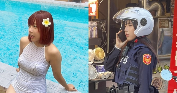通話夜市正妹女警