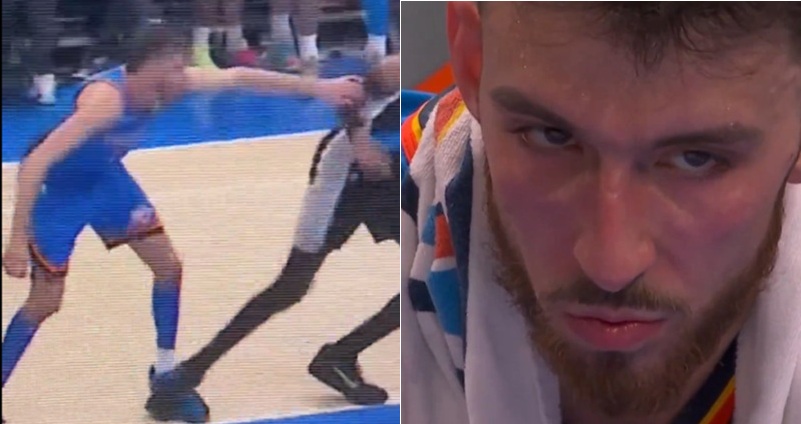 NBA西部決賽首戰落幕後，奧克拉荷馬雷霆與聖安東尼奧馬刺的對決依然話題不斷。雷霆隊中鋒 Chet Holmgren 雖然在年輕生涯中已逐漸適應季後賽的高強度對抗，但有眼尖的球迷在首戰中抓包，他在面對馬刺隊當代神獸 Victor Wembanyama 時，私下使出了令人不齒的小手段，引來球迷排山倒海的非議。