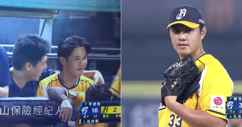 中信兄弟本土王牌投手鄭浩均昨（13）日於洲際主場慘遭打爆，單局崩盤導致球隊終場以2：17慘敗給富邦悍將。然而，賽後爭議焦點轉向球員態度，現任日本職棒軟銀隊球探的李杜軒在社群平台發文，針對鄭浩均在休息室「嘻嘻哈哈」的行為表達強烈不滿，痛批此舉完全不尊重球迷與隊友。