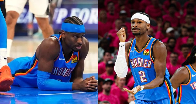 NBA西區決賽第三戰今日移師聖安東尼奧馬刺主場舉行。儘管主場球迷整場比賽針對雷霆隊當家球星 Shai Gilgeous-Alexander（SGA）報以震耳欲聾的「假摔（Flopping）」噓聲，甚至指責他是「假摔之城」的市長，但這位雷霆一哥絲毫未受影響，最終率領奧克拉荷馬雷霆在客場以 123：108 擊退馬刺，在系列賽中取得 2-1 的領先優勢。