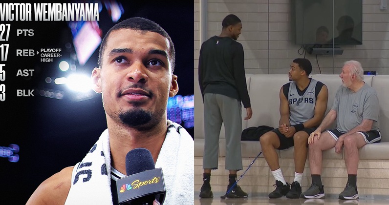 NBA 西部次輪天王山之戰今日點燃戰火，聖安東尼奧馬刺回到主場展現驚人統治力。前一場因驅逐離場而憋了一肚子火的 Victor Wembanyama，此役徹底爆發，全場繳出 27 分、17 籃板、5 助攻及 3 阻攻的震撼數據，率領馬刺以 126-97 大勝明尼蘇達灰狼。目前馬刺在系列賽取得 3-2 聽牌優勢，而場邊觀戰的傳奇教頭 Gregg Popovich，顯然成了球隊最關鍵的「秘密武器」。