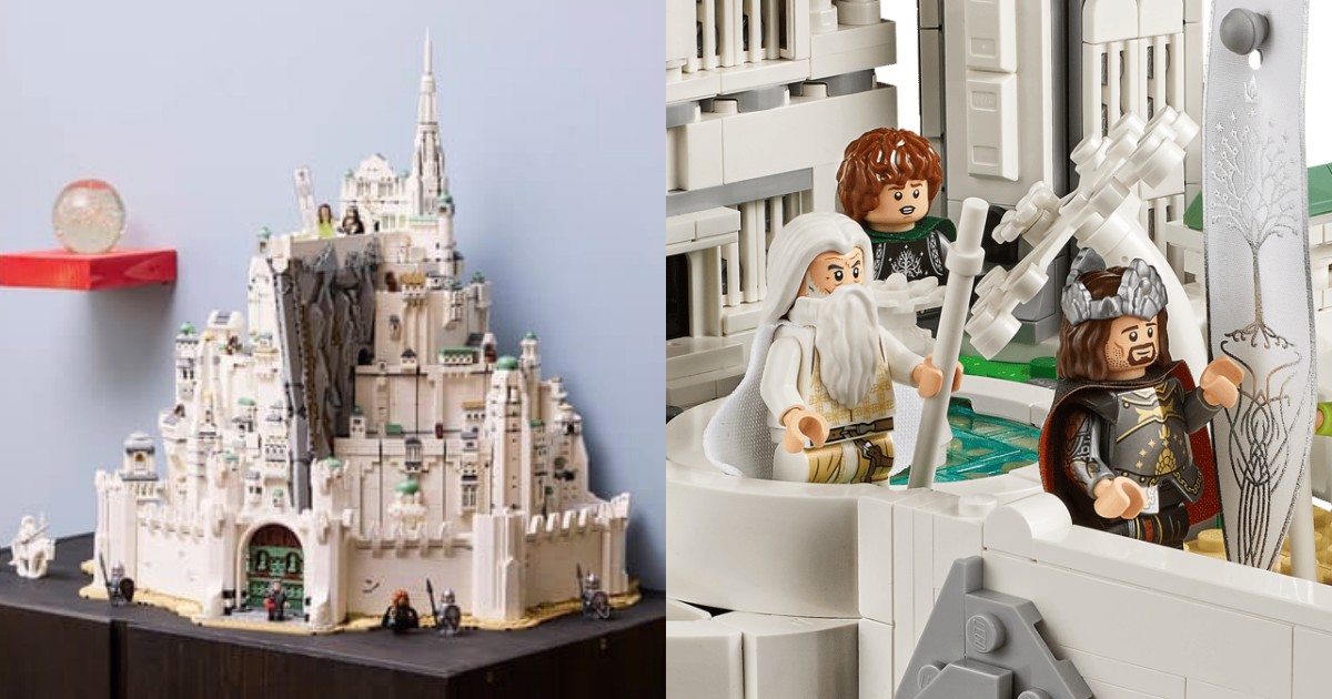 史上最大《魔戒》樂高來了！LEGO 11377「魔戒：米那斯提力斯」重返淨白城！