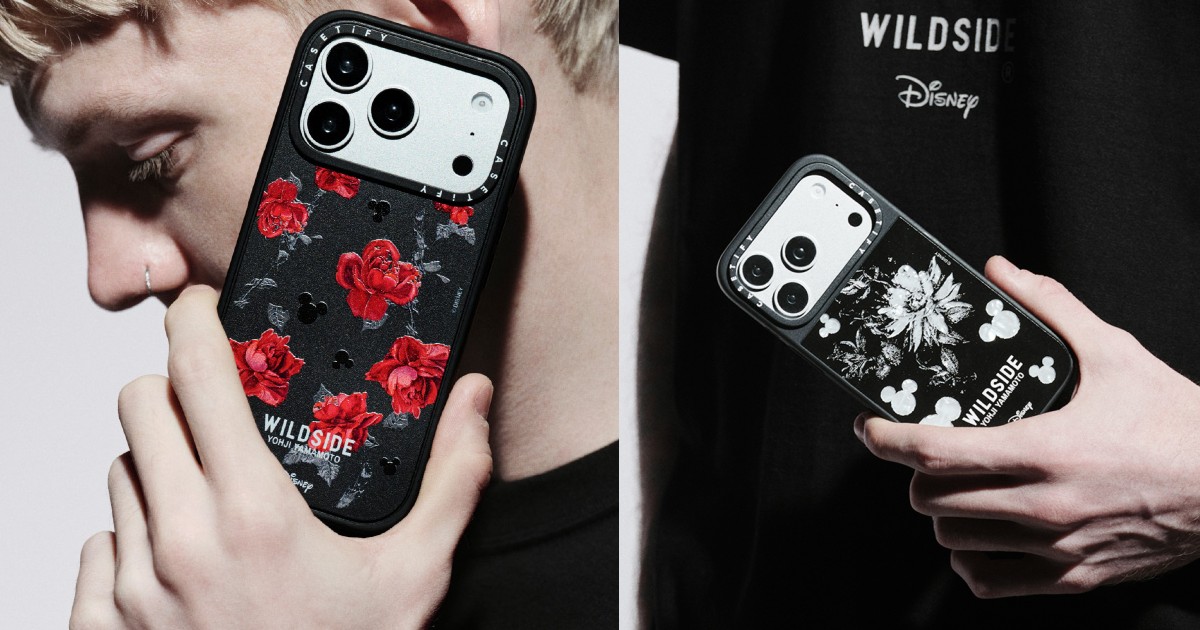 山本耀司 WILDSIDE x CASETiFY x 迪士尼跨界聯名系列