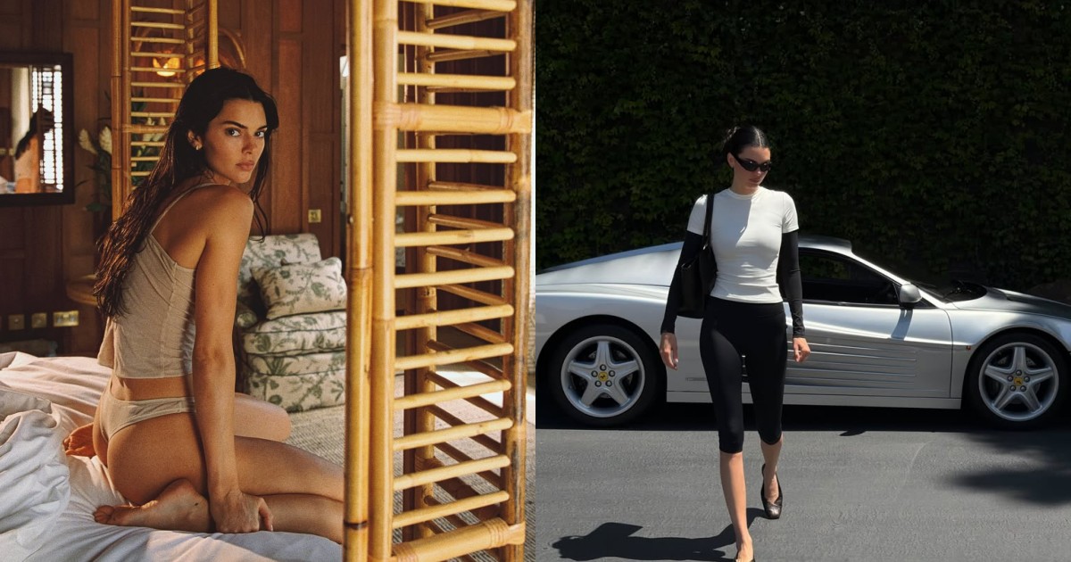 不愛球星改愛 V12！Kendall Jenner 喜提絕版法拉利 512 TR！網驚：女神的車庫比 NBA 明星賽還高｜名人座駕