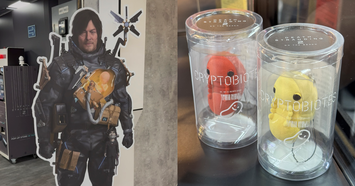 快遞員集合！「KOJIMA PRODUCTIONS」台北快閃店登陸西門地下市，《死亡擱淺 2》周邊、軍牌機、限定贈品一次看